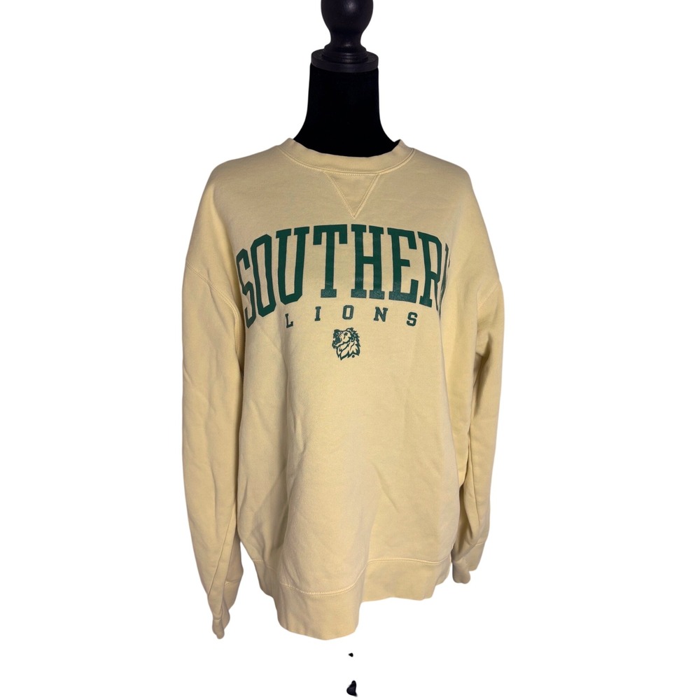 Gear For Sports Sweatshirt Women Large Yellow Excellent Southern Lions Graphic